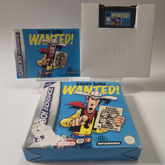 Lucky Luke Wanted Boxed Game Boy Advance