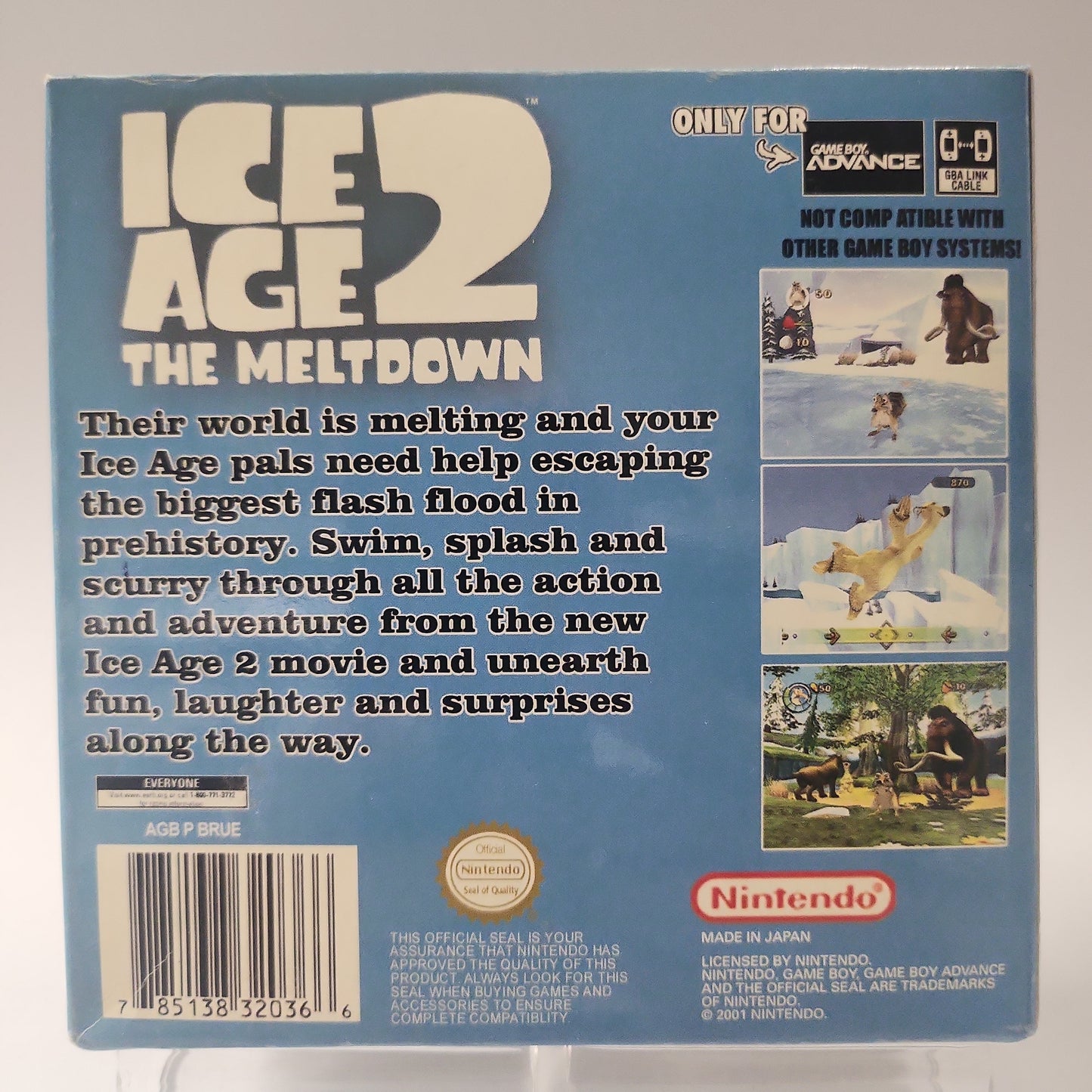 Ice Age 2 the Meltdown Boxed Game Boy Advance