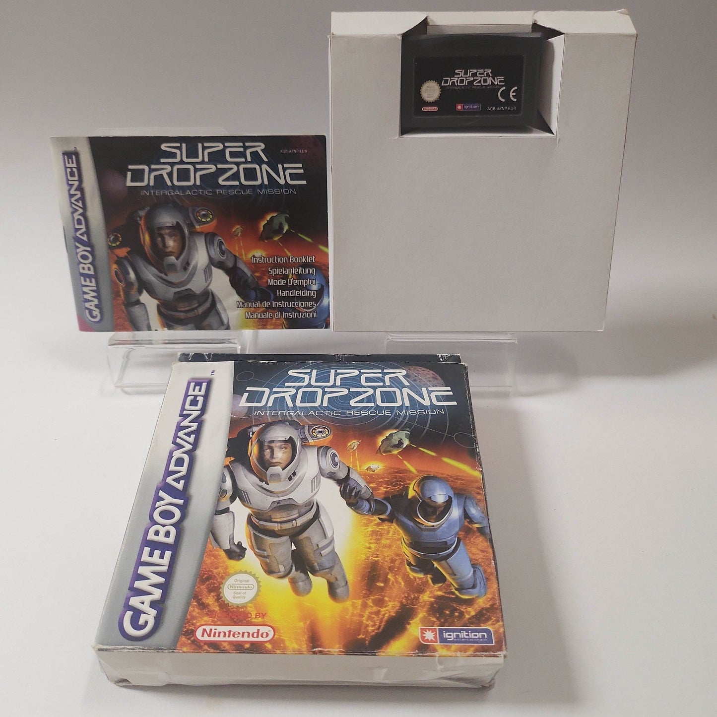 Super Dropzone Intergalatic Rescue Mission Boxed GBA - Feniks Gameshop