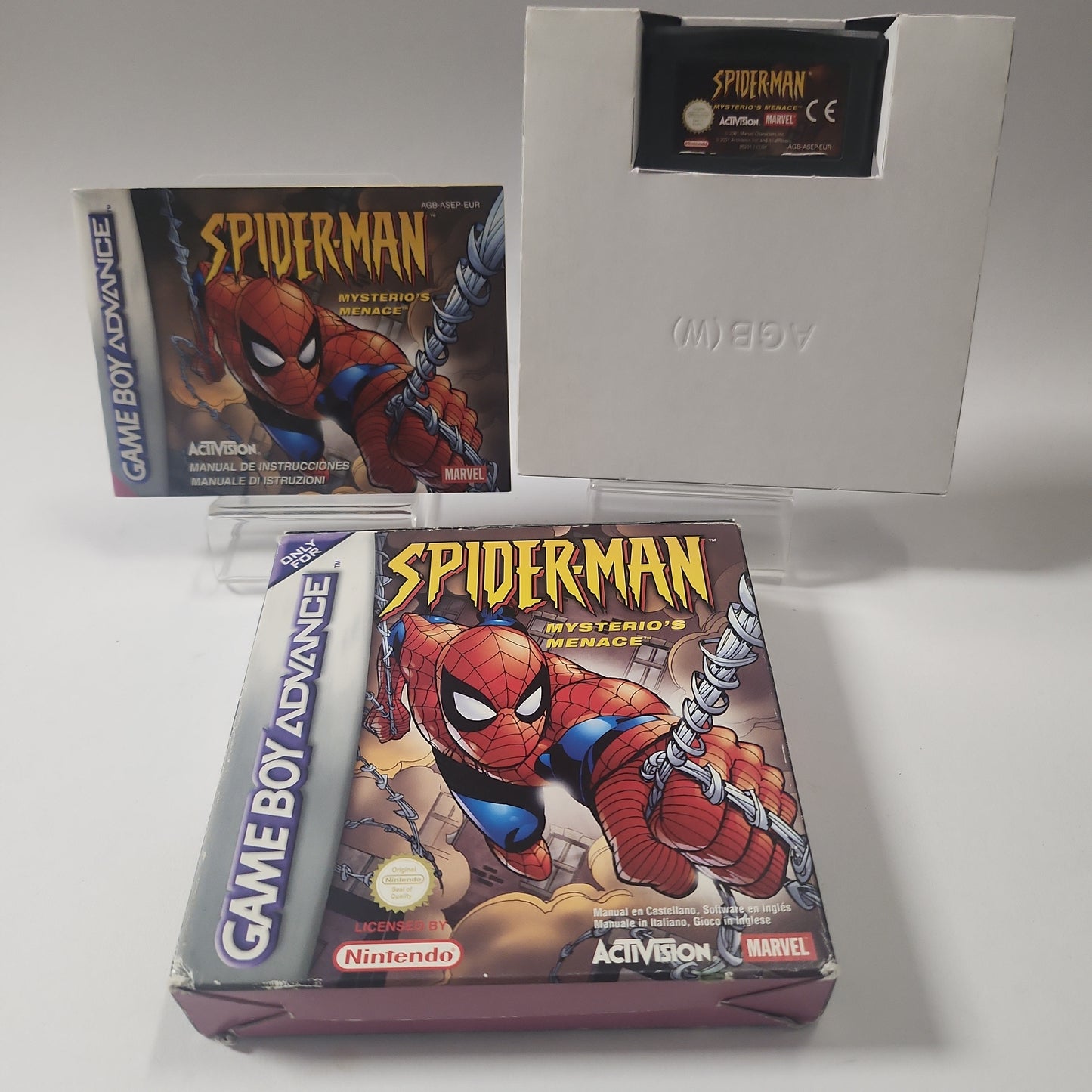 Spider-man Mysterio's Menace Boxed Game Boy Advance