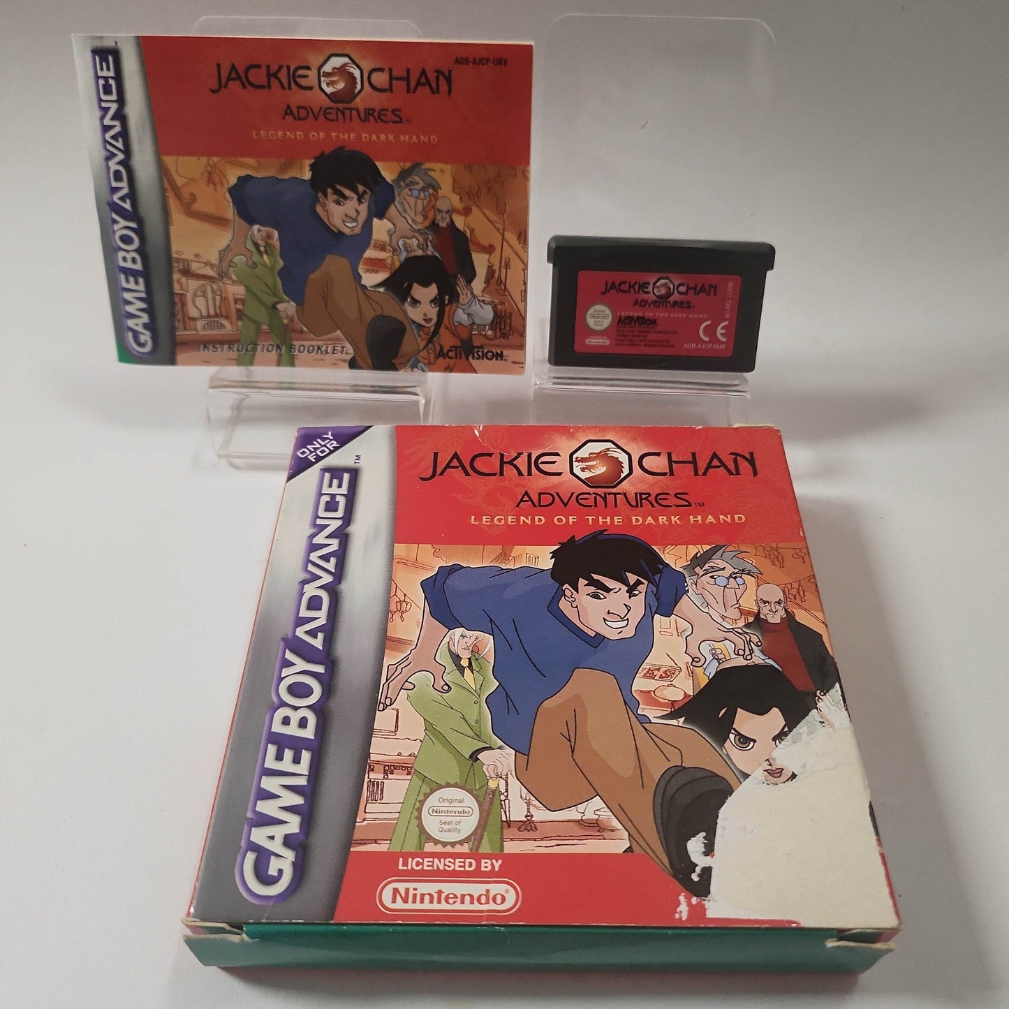 Jackie Chan Adventures Legend of the Dark Hand Boxed GBA - Feniks Gameshop