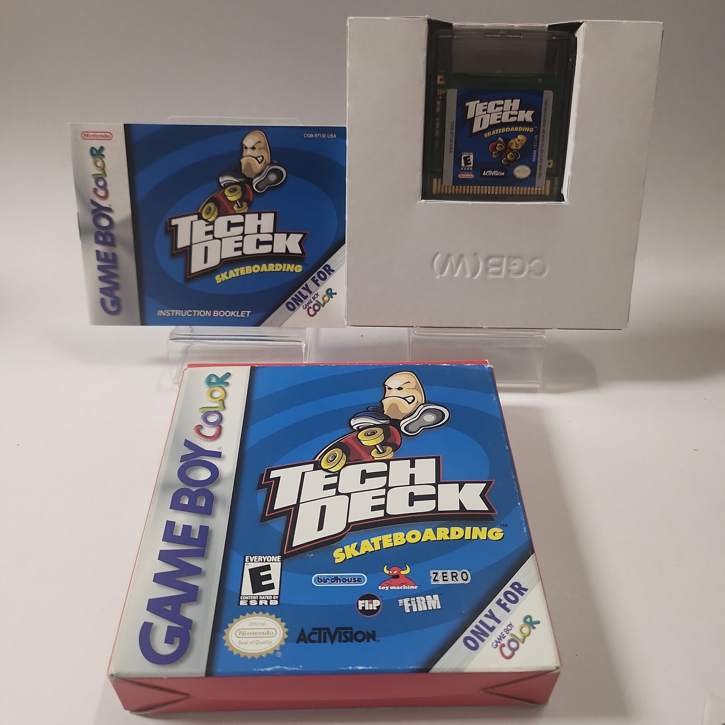 Tech Deck Skateboarding Boxed Game Boy Color