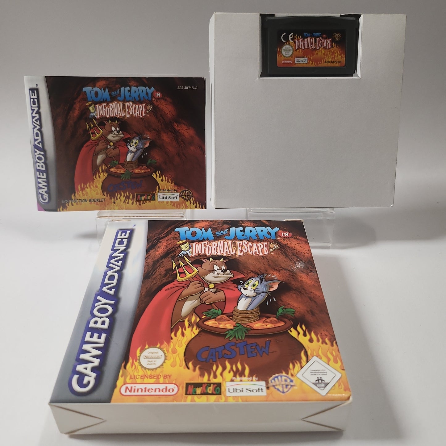 Tom and Jerry Infurnal Escape Boxed Game Boy Advance