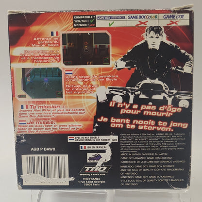 Alex Rider Stormbreaker Boxed Game Boy Advance