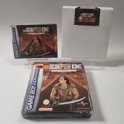 Scorpion King Sword of Orisis Boxed Game Boy Advance