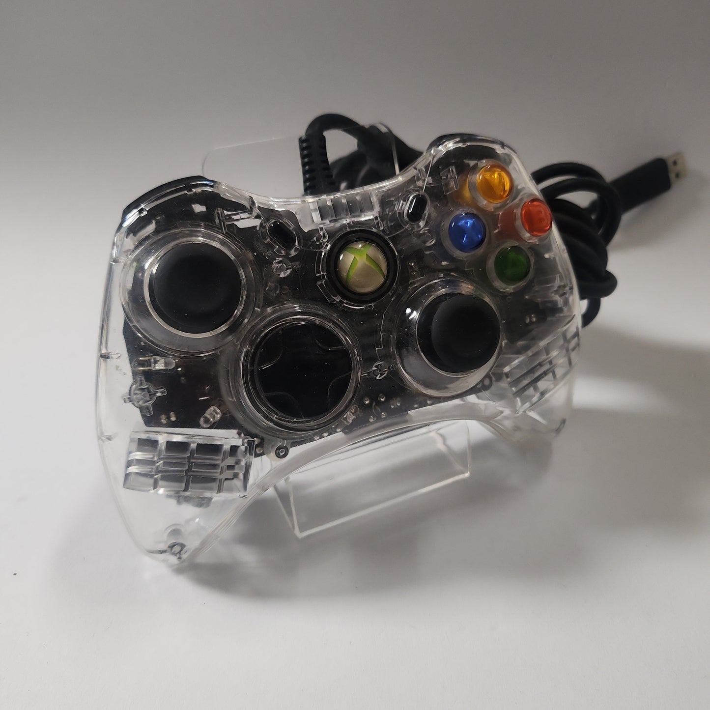 Transparant Original Wired Controller Xbox 360
