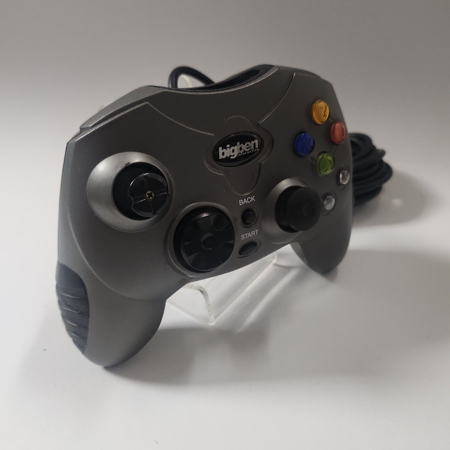 BigBen Grey Wired Controller Xbox Original