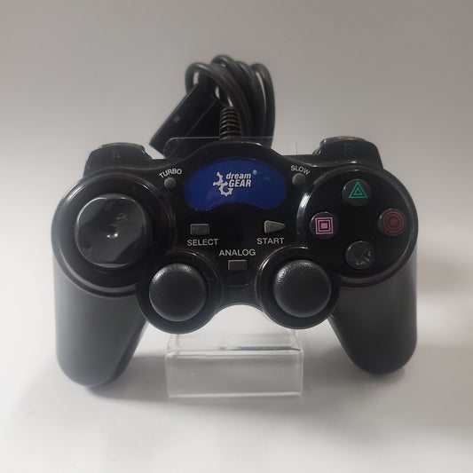 Dream Gear Black Controller Playstation 2