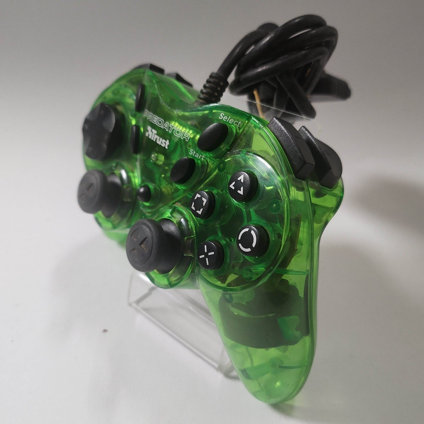 Trust Predator Transparant Green Wired Controller PS2 - Feniks Gameshop