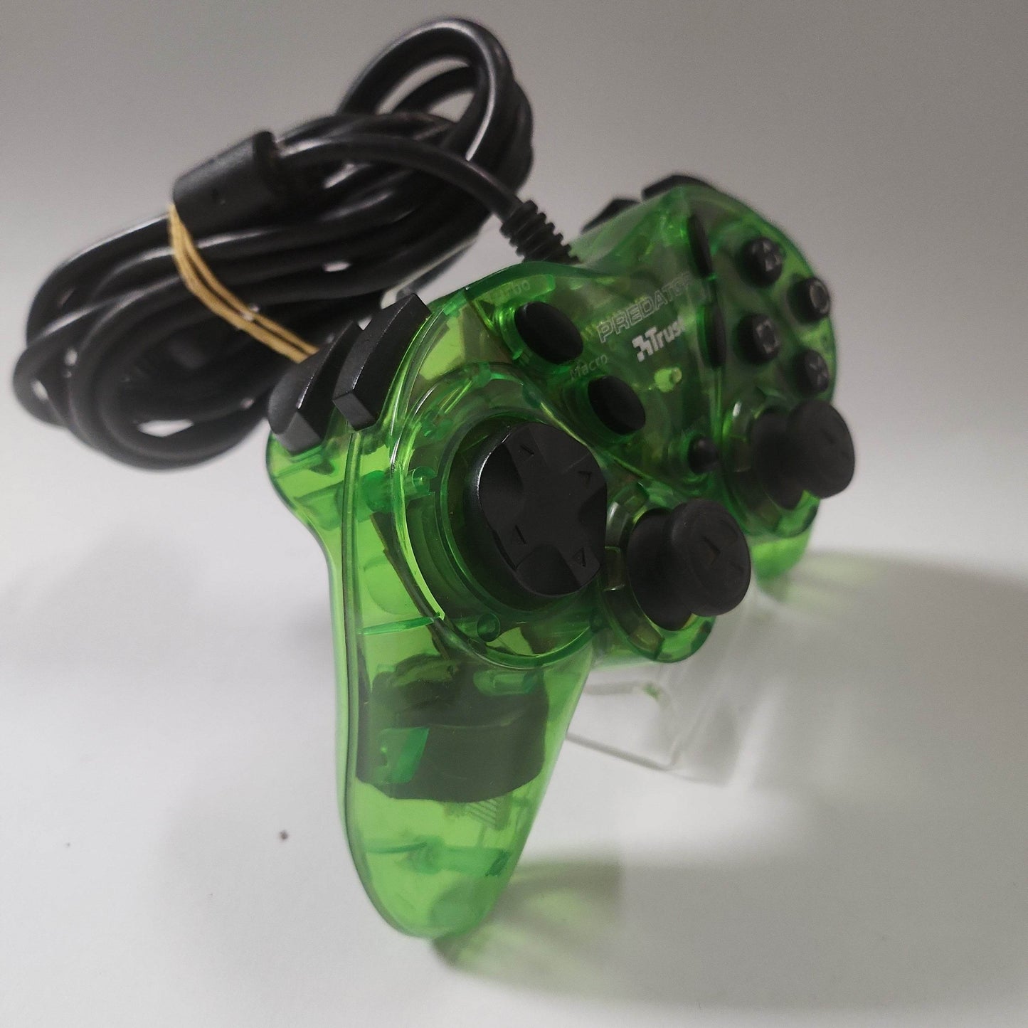 Trust Predator Transparant Green Wired Controller PS2 - Feniks Gameshop