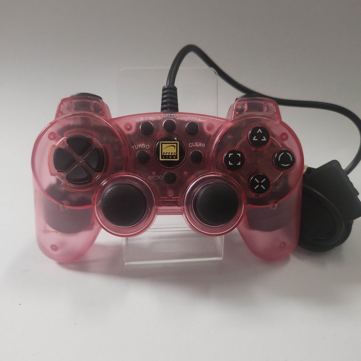 Speedlink Wired Tranparant Roze Controller Playstation 2 - Feniks Gameshop