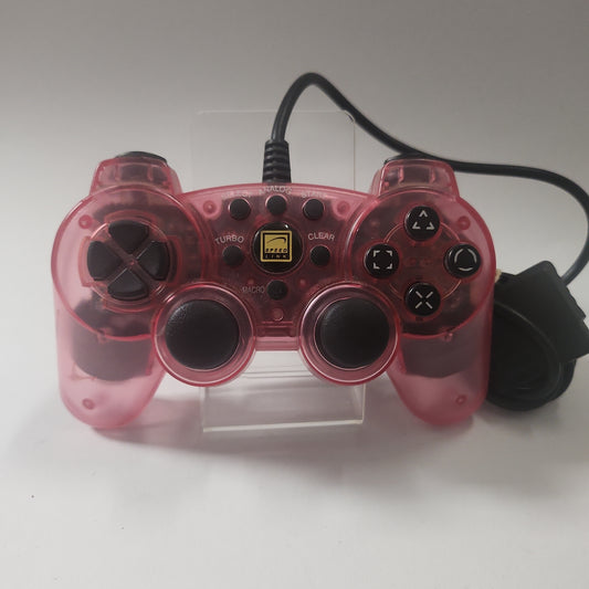 Speedlink Wired Transparent Pink Controller Playstation 2