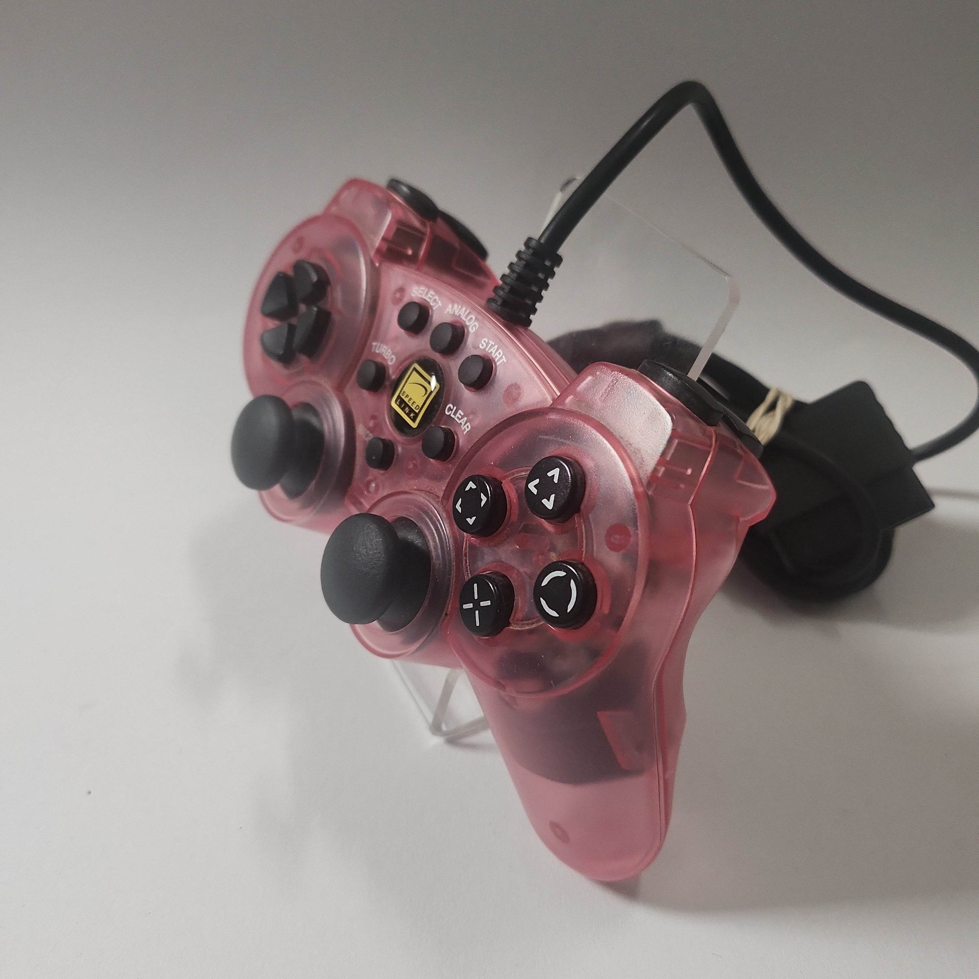 Speedlink Wired Tranparant Roze Controller Playstation 2 - Feniks Gameshop