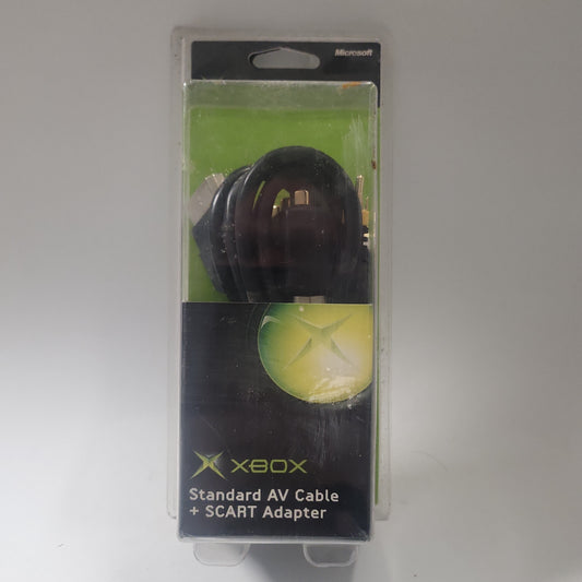 NIEUW Stand AVkabel + Scart Adapter Xbox Original