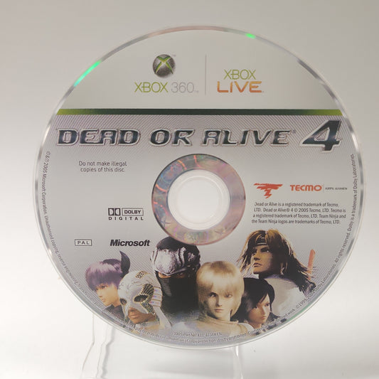 Dead or Alive 4 (Disc only) Xbox 360