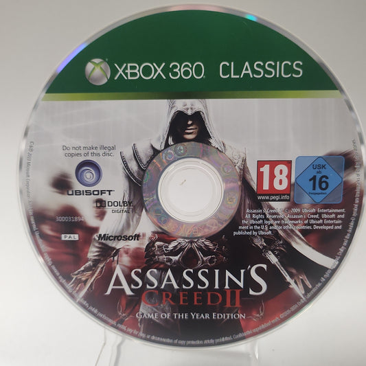 Assassin's Creed II Classics (Game Only) Xbox 360
