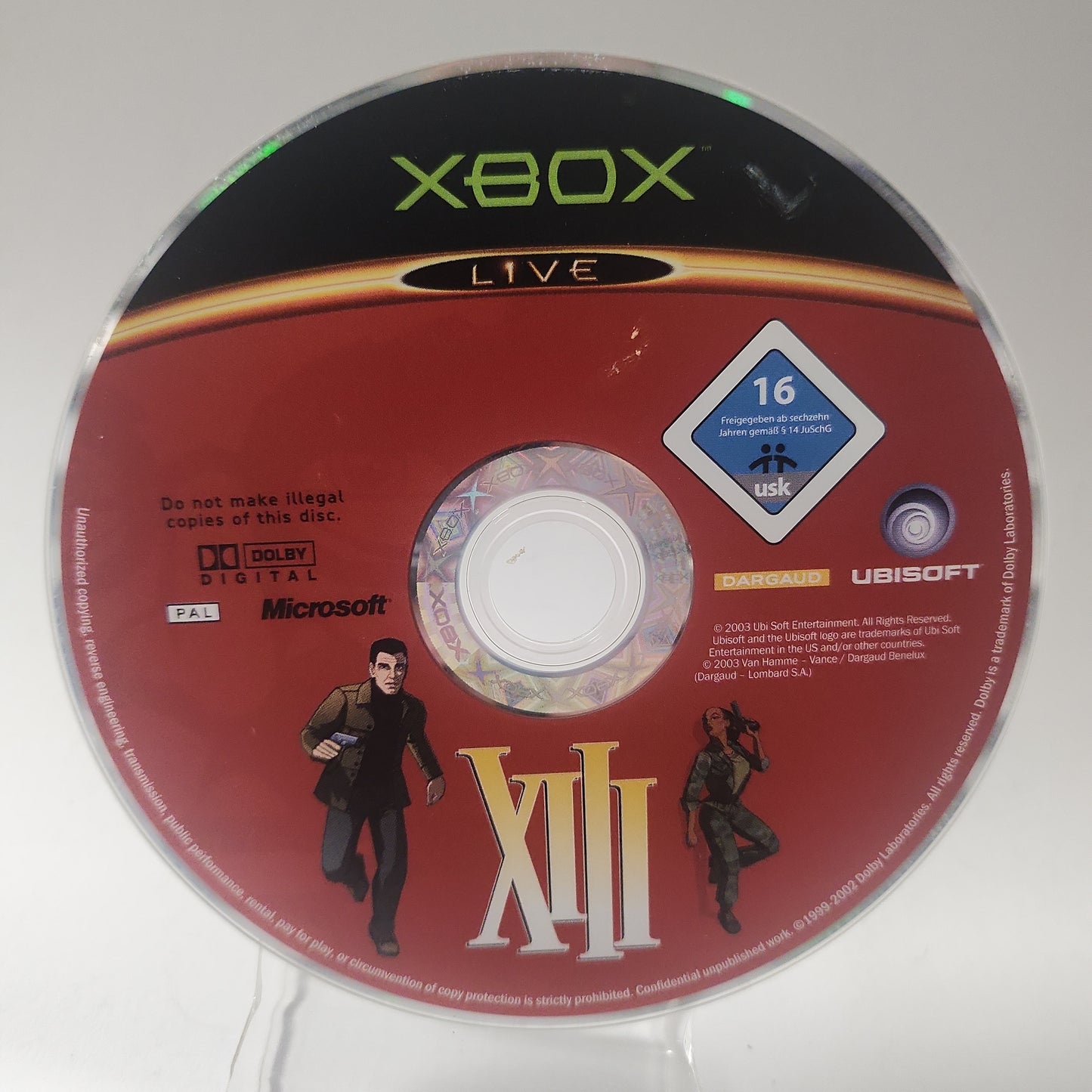 XIII (nur Disc) Xbox Original