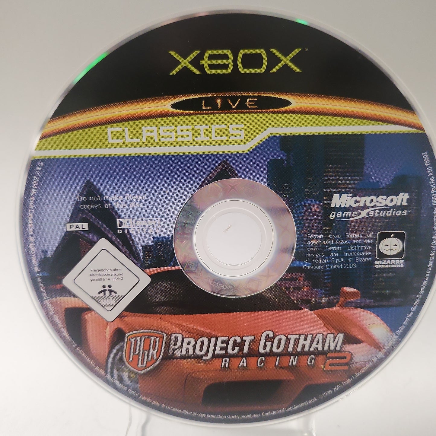 Project Gotham Racing 2 Classics (Disc only) Xbox Original