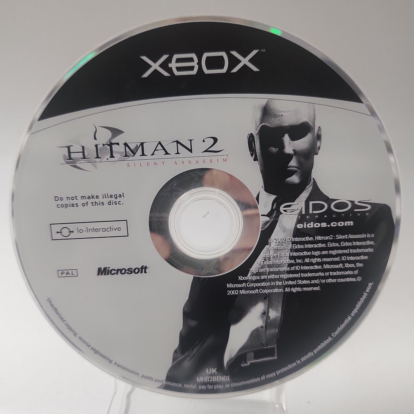 Hitman 2 Silent Assassin (Disc Only) Xbox Original