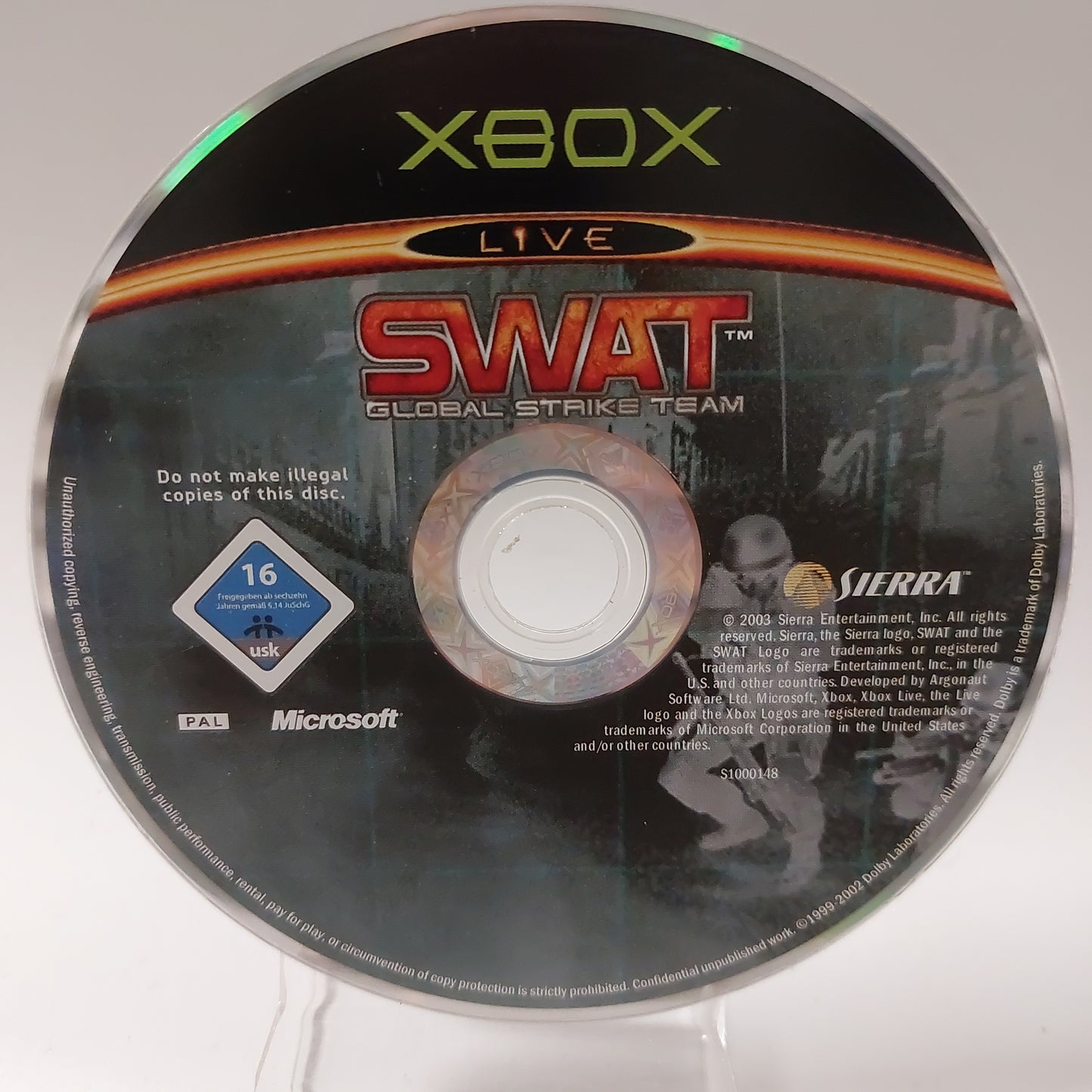 Swat Global Strike Team (nur Disc) Xbox Original