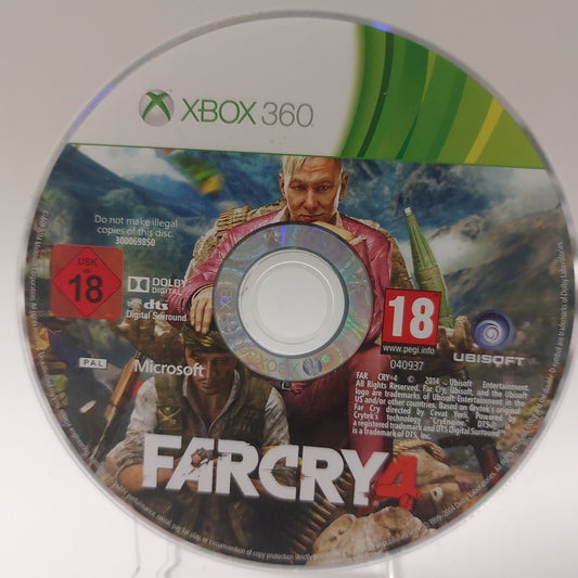 Farcry 4 (Disc Only) Xbox 360