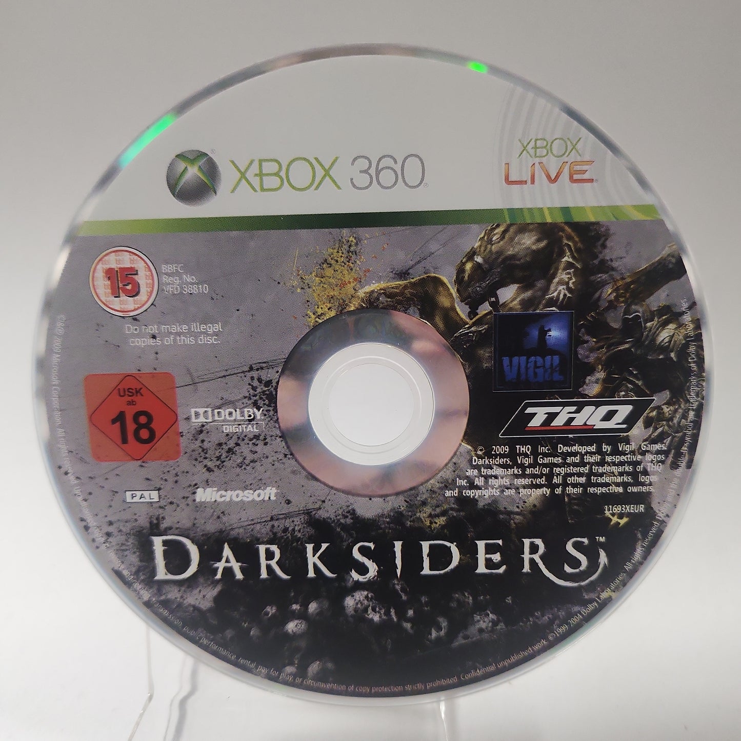 Darksiders (Disc Only) Xbox 360