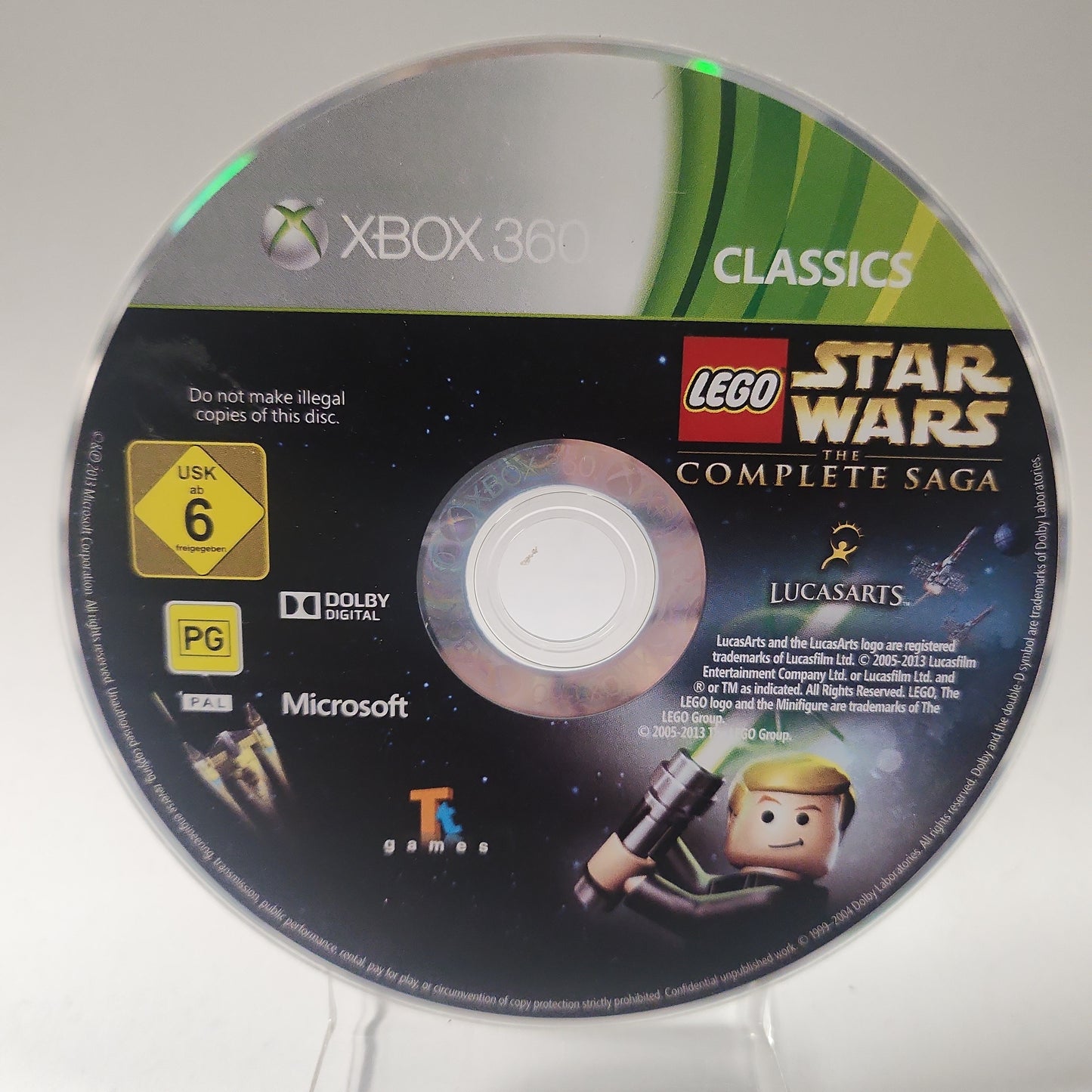 LEGO Star Wars Complete Saga Cl (nur Disc) Xbox 360
