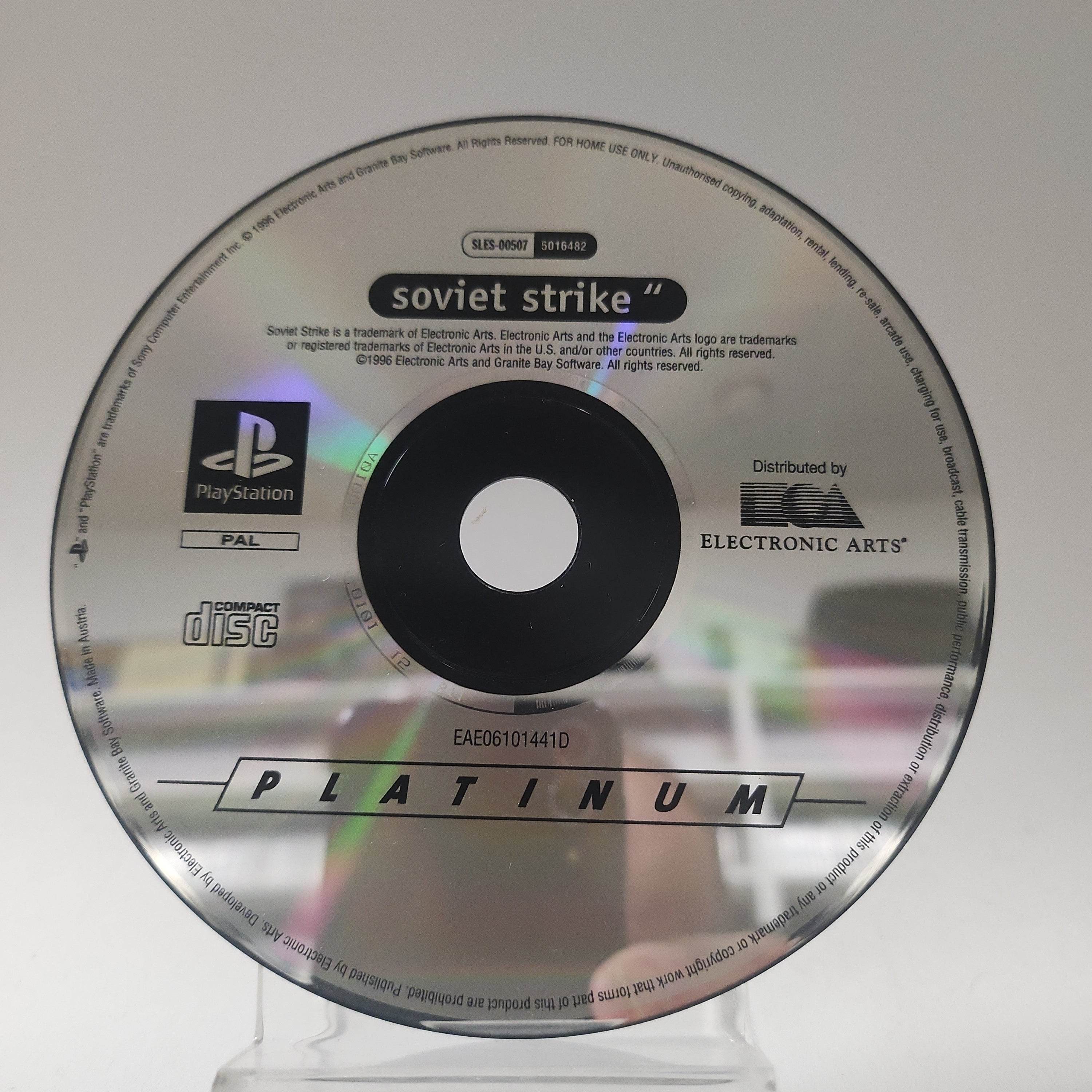 Sovjet Strike Platinum (Disc Only) PlayStation 1 – Feniks Gameshop