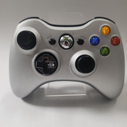 Zilver/ Zwarte Controller Xbox 360