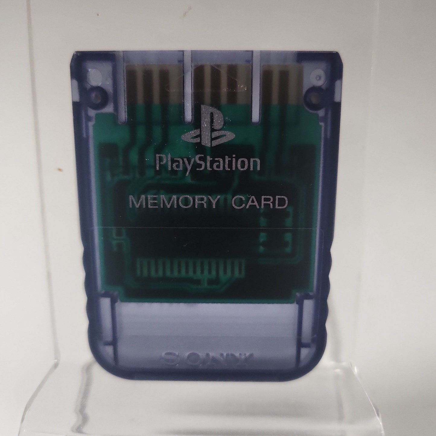 Sony Transparant Blue Memorycard Playstation 1 - Feniks Gameshop