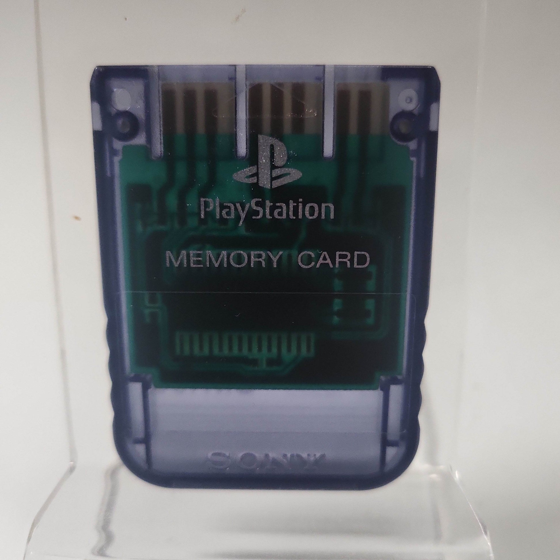 Sony Transparant Blue Memorycard Playstation 1 - Feniks Gameshop