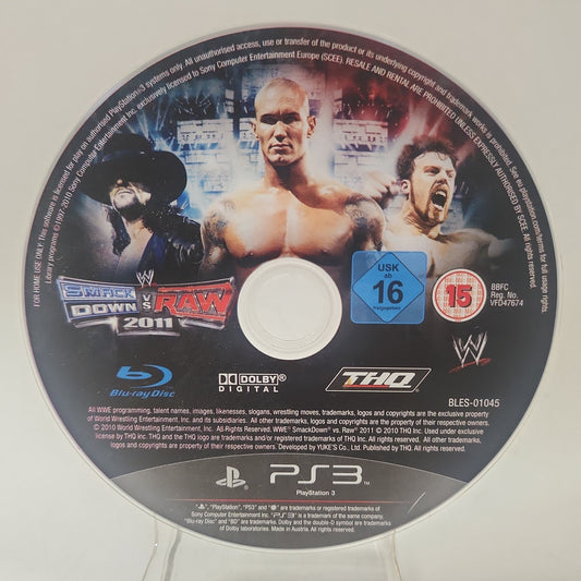 Smackdown vs Raw 2011 (nur Disc) PlayStation 3