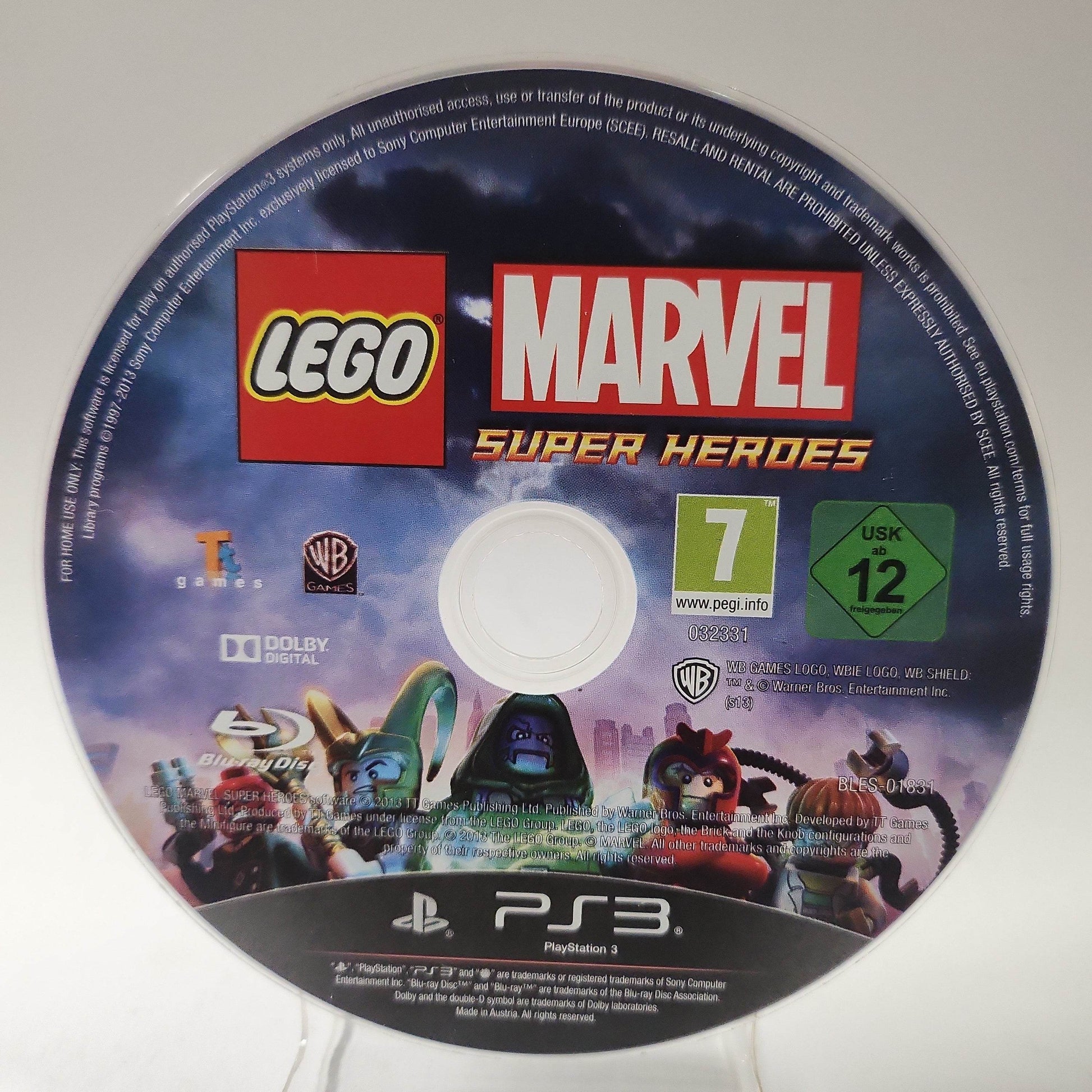 LEGO Marvel Super Heroes (Disc Only) PlayStation 3 - Feniks Gameshop
