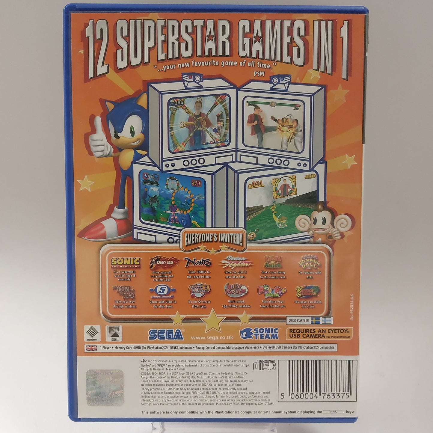 Sega Superstars Playstation 2