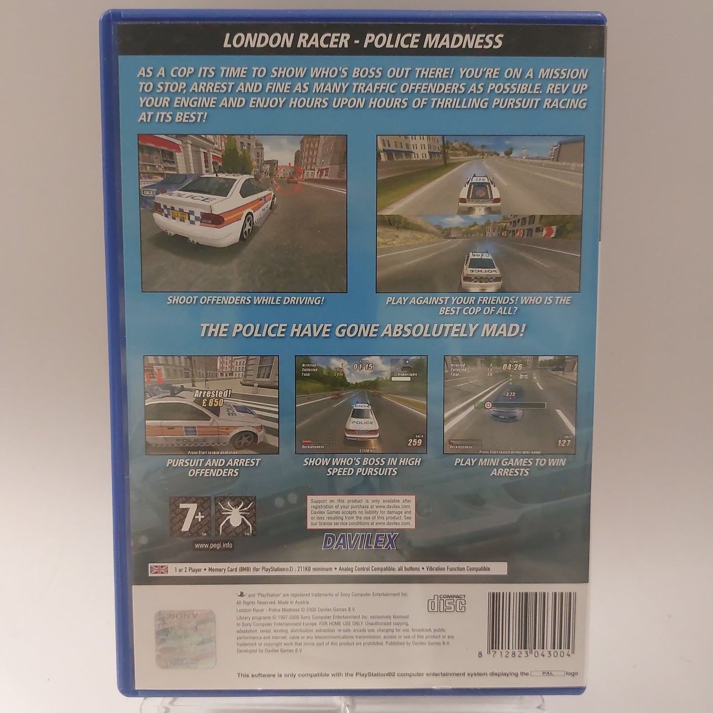 London Racer Police Madness Playstation 2