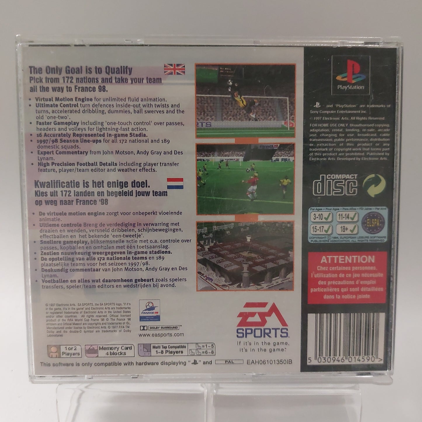 FIFA - Road to World Cup 98 Playstation 1