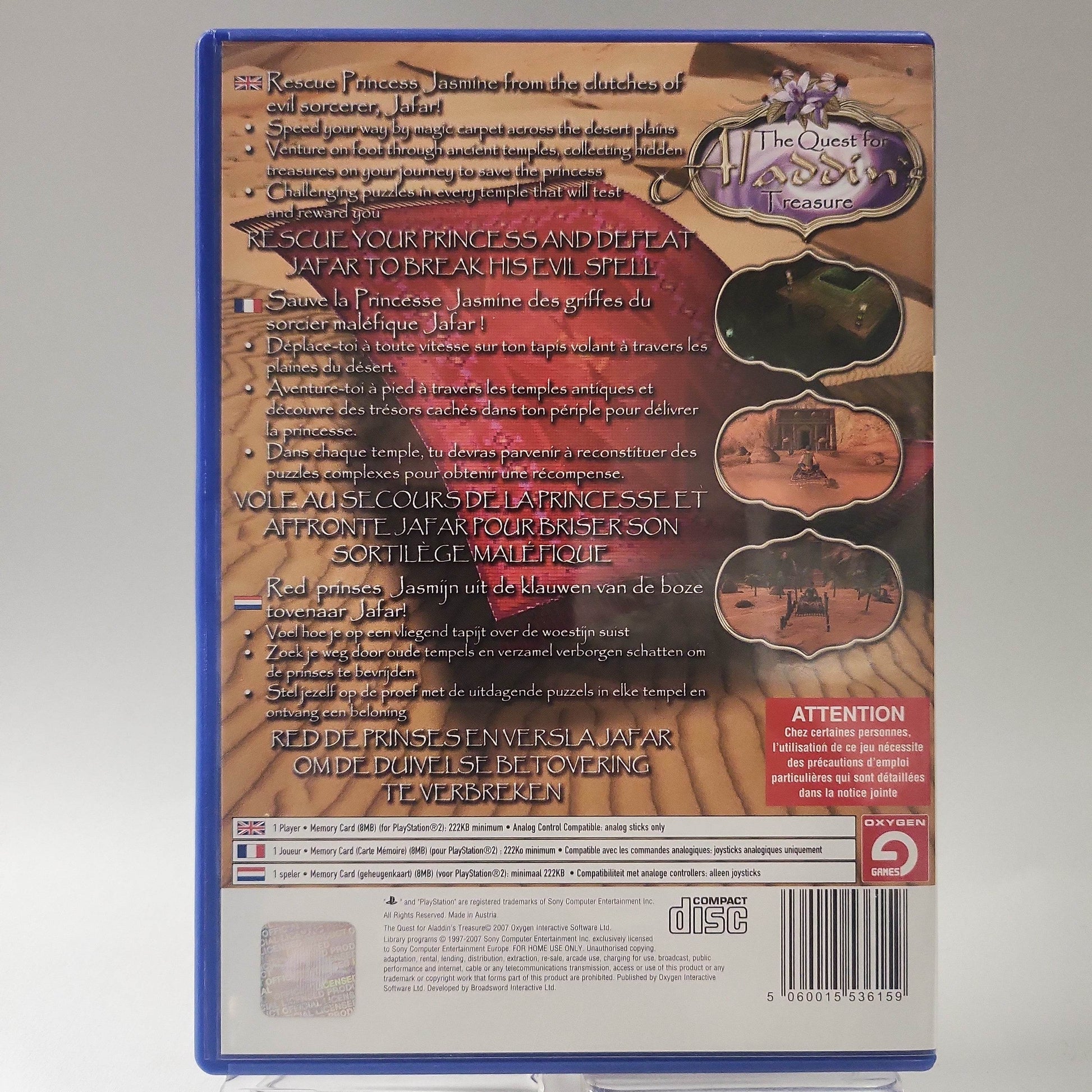 Quest for Aladdin Treasure Playstation 2 - Feniks Gameshop
