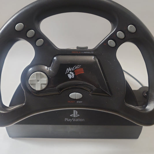 Mad Catz Analog Racing Wheel & Pedals Playstation 1