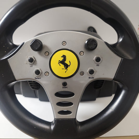 Ferrari Guillemot Racing Wheel & Pedals Playstation 1