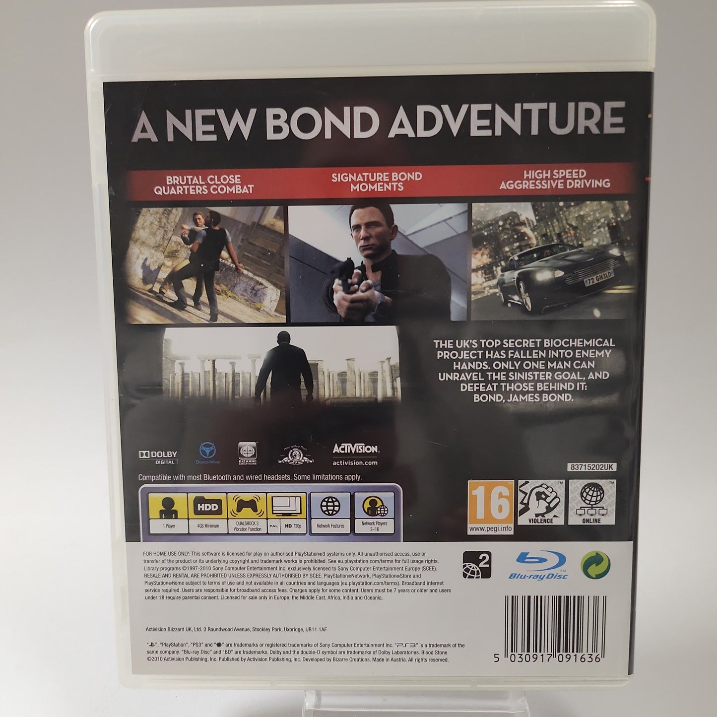 007 Blood Stone Playstation 3