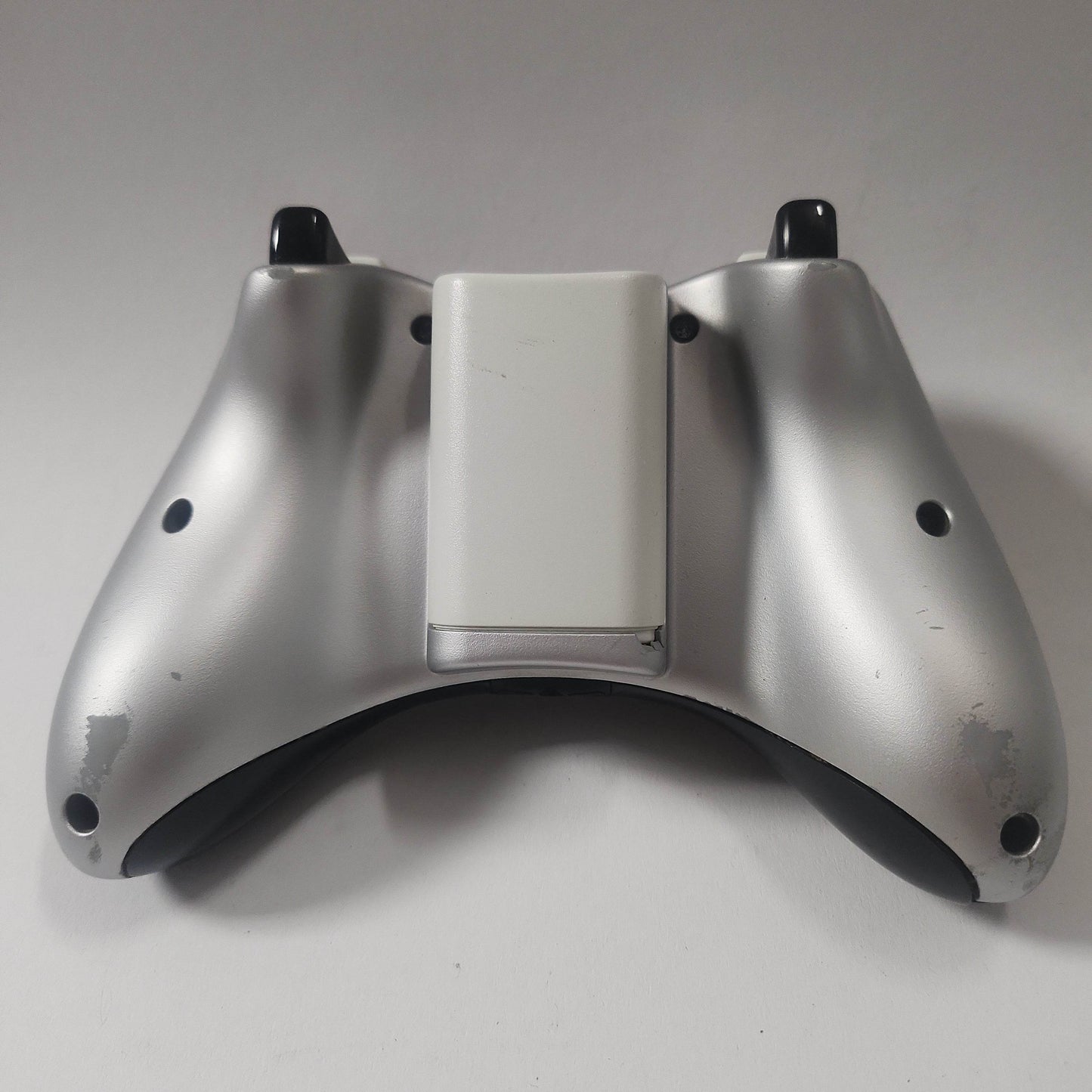 Zwart/Wit/Zilveren controller Xbox 360 - Feniks Gameshop