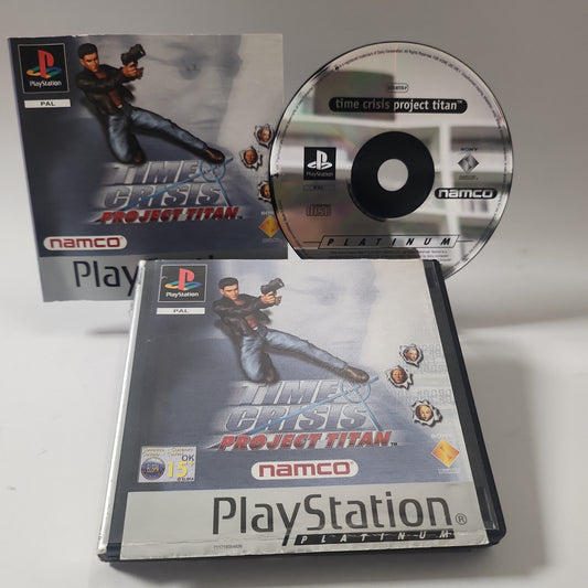 Time Crisis Project Titan Platinum Playstation 1