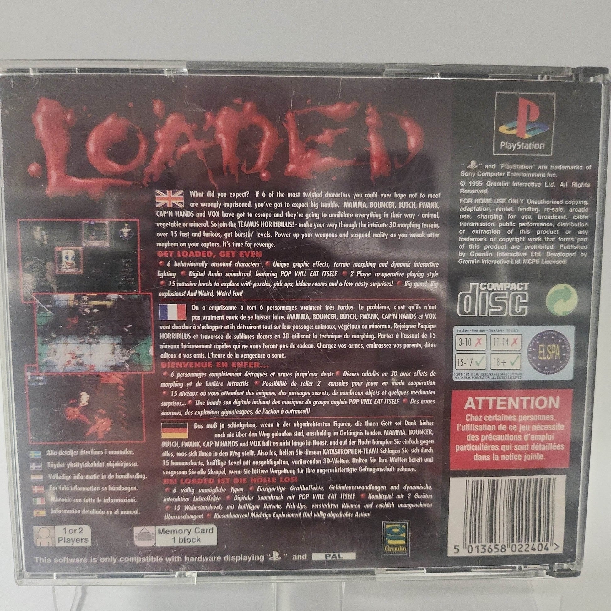 Loaded Playstation 1 - Feniks Gameshop