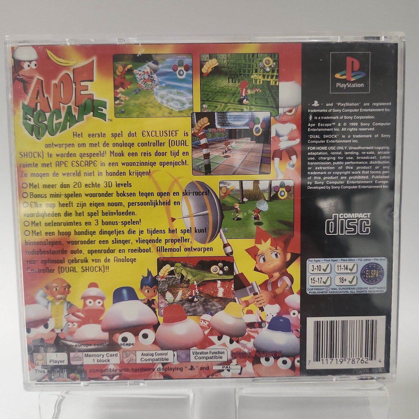 Ape Escape Playstation 1 - Feniks Gameshop