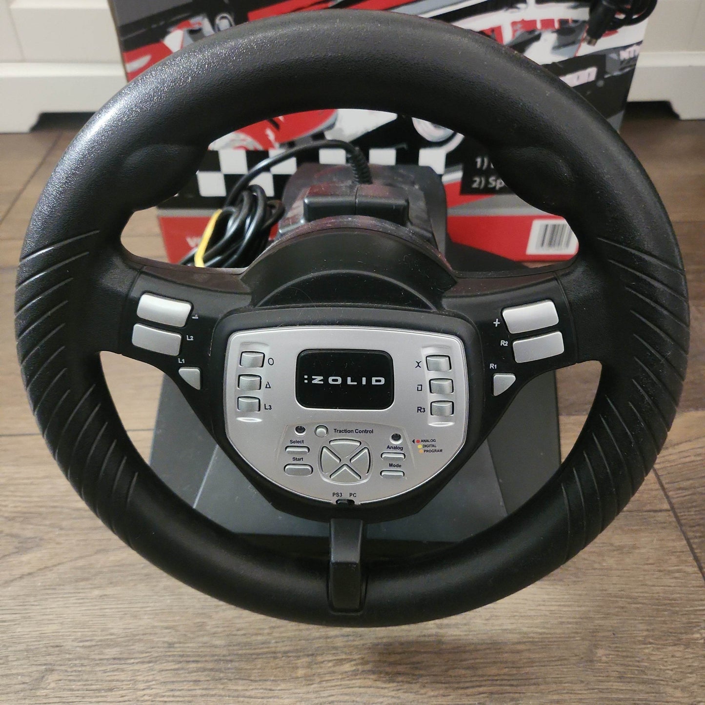 Zolid Universeel Stuurwiel Boxed PS3/ PS2/ PC - Feniks Gameshop