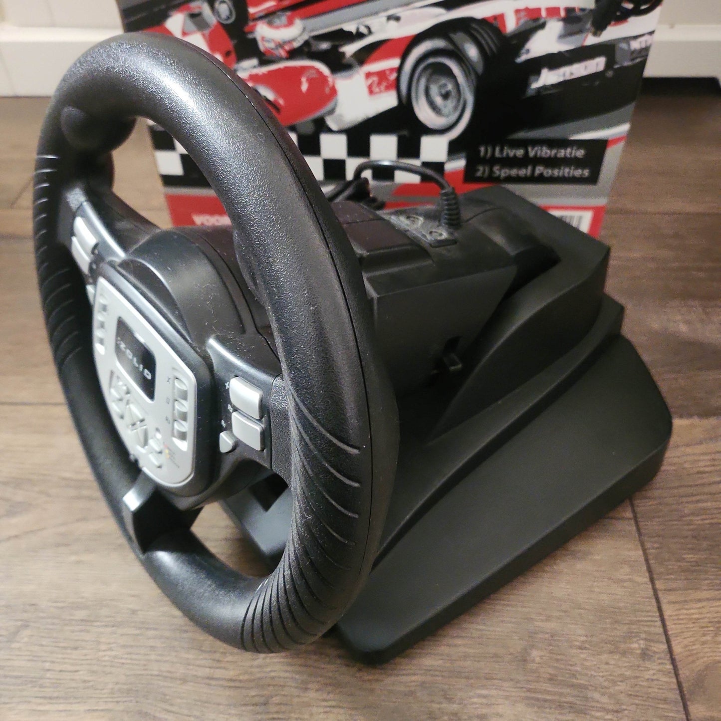 Zolid Universeel Stuurwiel Boxed PS3/ PS2/ PC - Feniks Gameshop