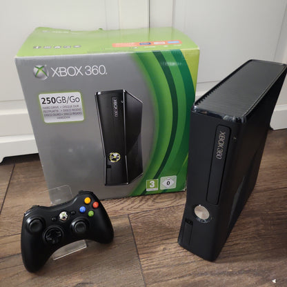 Zwarte Boxed 250gb Xbox 360S
