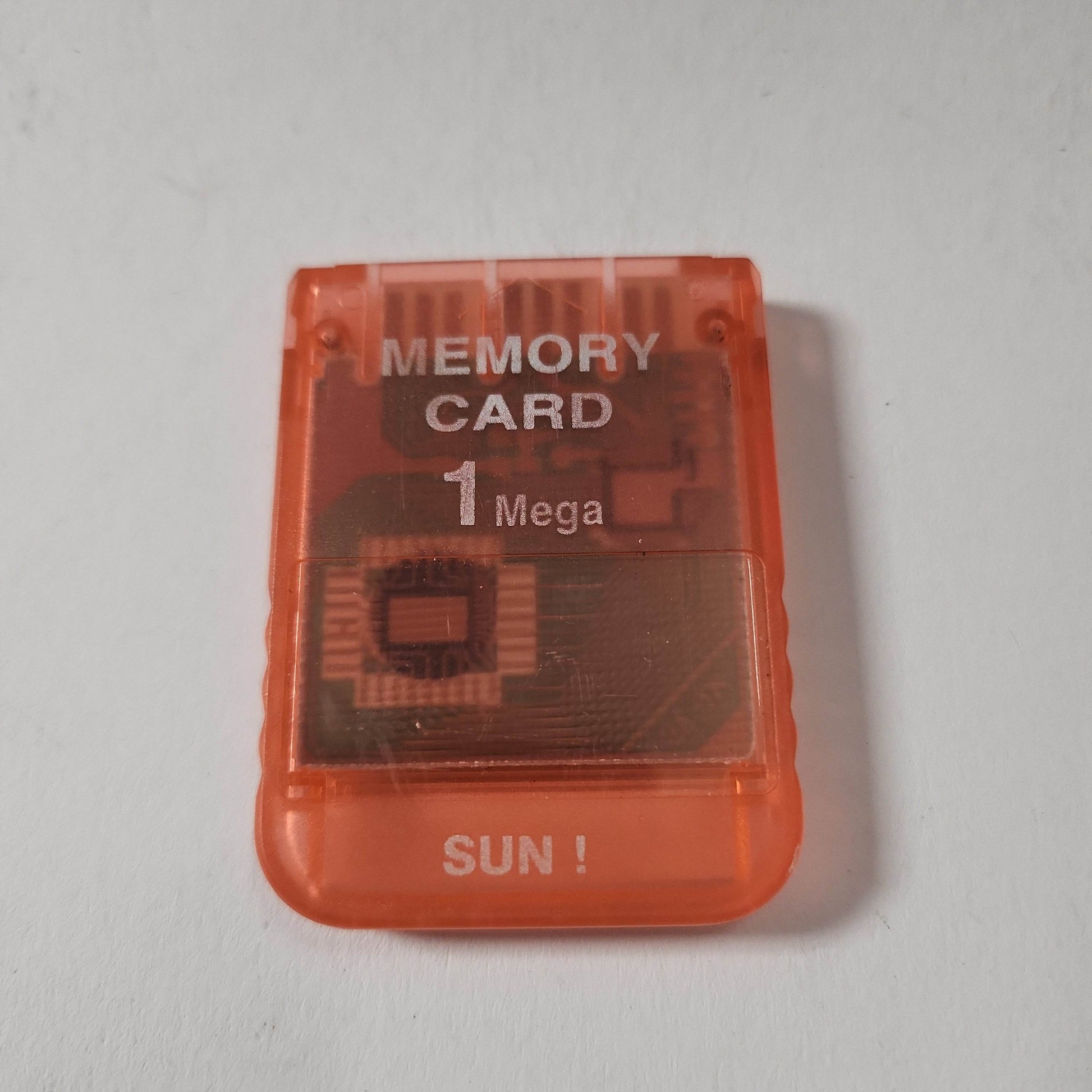 Memorycard Transparant 1 Mega Playstation 1 - Feniks Gameshop