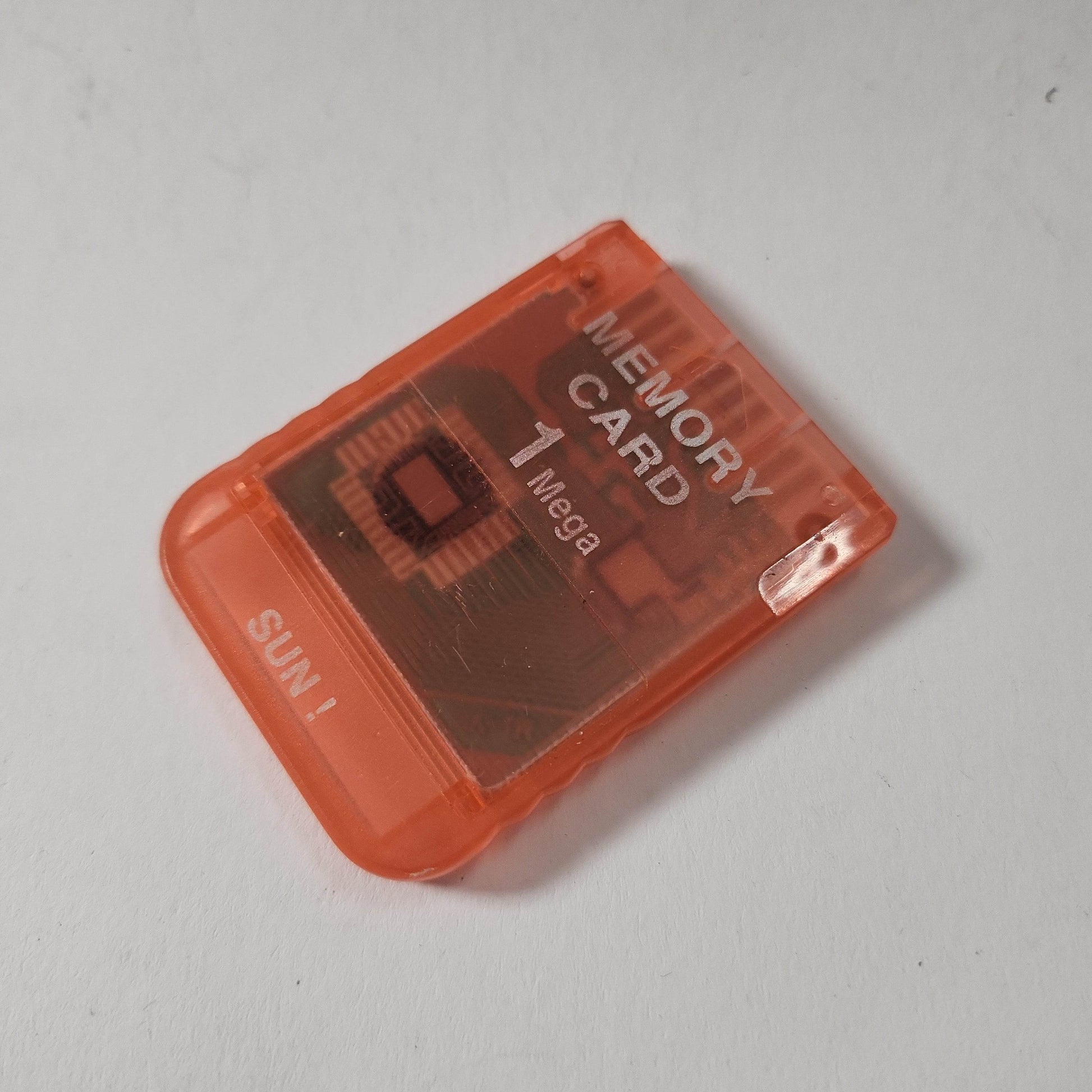 Memorycard Transparant 1 Mega Playstation 1 - Feniks Gameshop