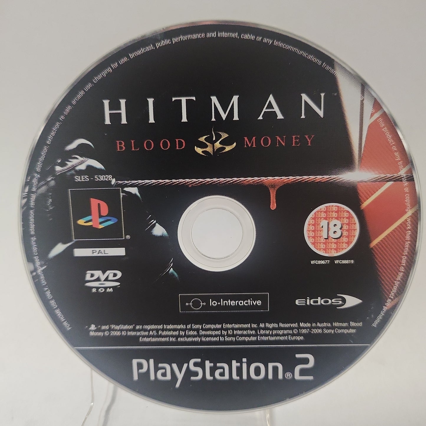 Hitman Blood Money (nur Disc) PlayStation 2